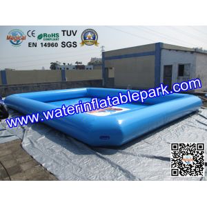 Amusing Rectangular Large Inflatable Swimming Pool for Adults