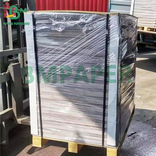 Recyclable 400gsm Fully Coated White Lined Chipboard Grey Back