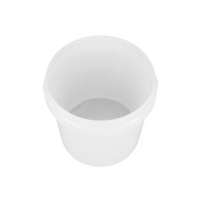 White Food Grade Pail BPA Free and Durable for Long-Term Food Storage Solution