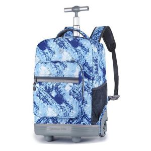 Quality Unisex Junior High School Childrens Rolling Backpack Multifunctional For Students for sale