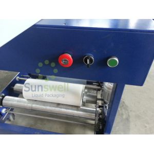 Semi-auto Shrink Packaging Equipment , Bottle Film Shrink Wrapping Machine