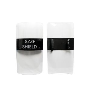 High Impact Anti Riot Shield Security Equipment PC Riot Shield For Protection