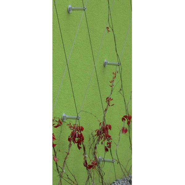 Yuntong SS 316 Wire Rope Plant Trellis System For Plants Climbing / Supports