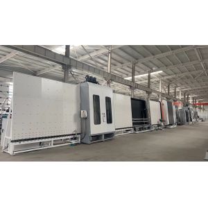 Air Float Insulating Glass Production Line With Gas Filling And Online Displayed