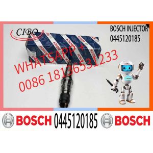 Quality High Performance Fuel Injector 0445120185 Diesel Car Common Rail Injector 0445120185 for CUMMINS 6.7L Engine for sale