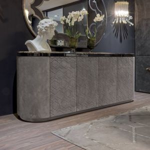 1800mm Cabinet Console Table 0.45m Marble Top Console Table