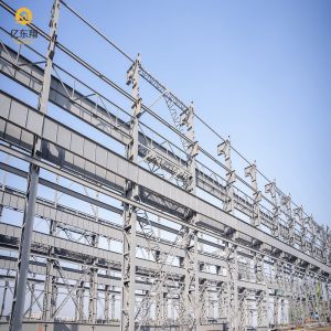 Custom Steel Hangar Warehouse 8 Degree Seismic Resistance Q235B/Q345B