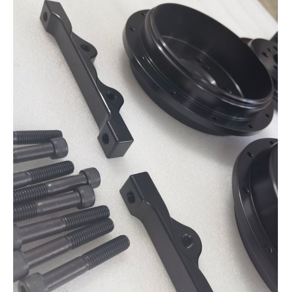 Aluminum Center Disc Brake Parts For 355mm E60 M5 Front Rear Brake Wheel Cap