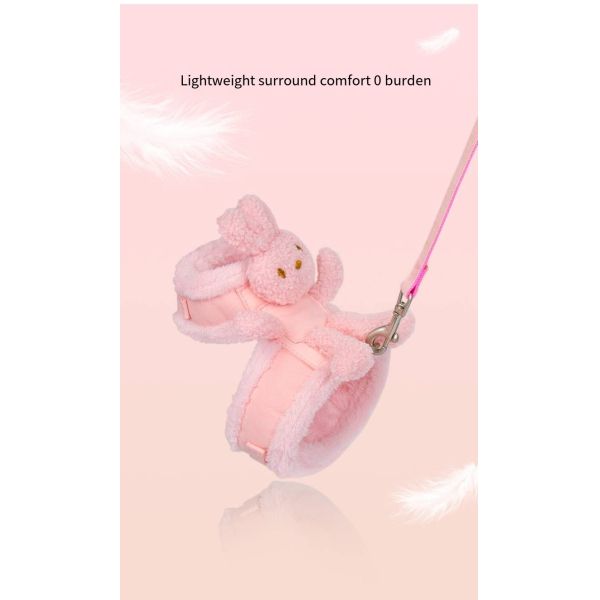 Vest Type Lead Rope And Pet Harness Leash For Small Dog Teddy Pomeranian Cat Outing