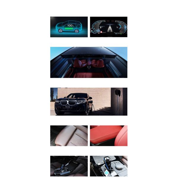 535km High Endurance Pure Electric SUV BMW 2023 ix3 Made in with 400N.m Maximum Torque