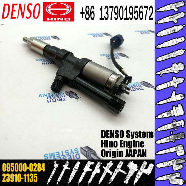 Buy Remanufactured Diesel Fuel Injector 095000-0284 23910-1135 at wholesale prices