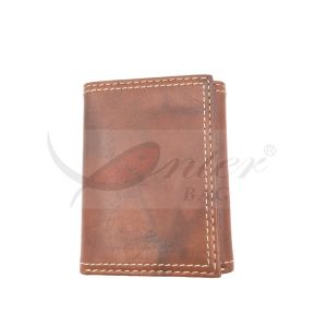 Full Color Slim 3 Fold Purse / Three Fold Wallets For Ladies Simple Design