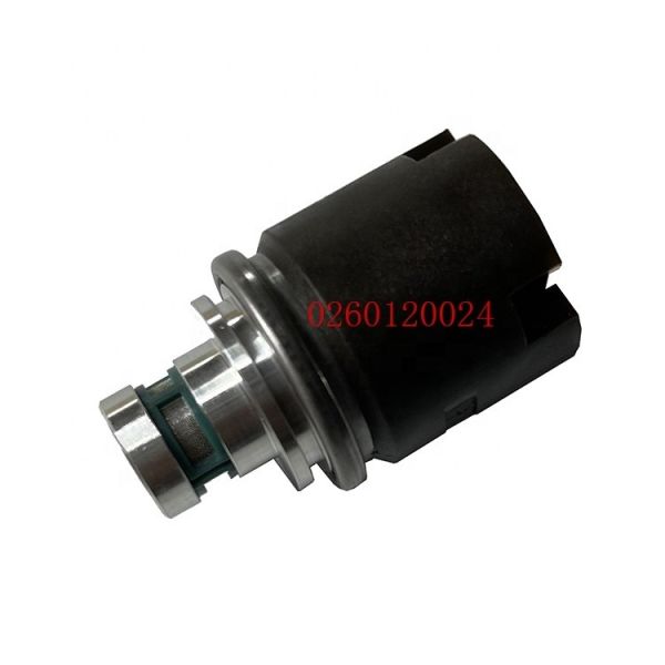 Excavator Construction Machinery Parts 24V Compressed Air Solenoid Valve
