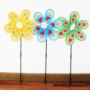 Spring seasonal windmill flowers Double Layer