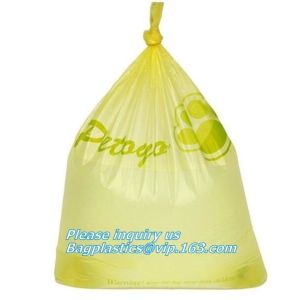 Compostable Bag For Dog Poop Drawstring Holder Custom Dogs Poop Bag Dispenser,