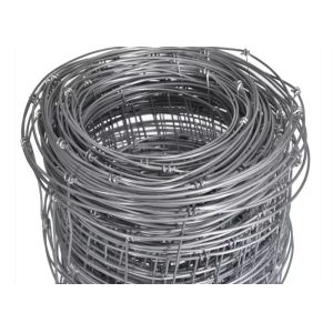 Protection Electro Galvanized Steel Cattle Fence , Deer / Grassland Wire Fence