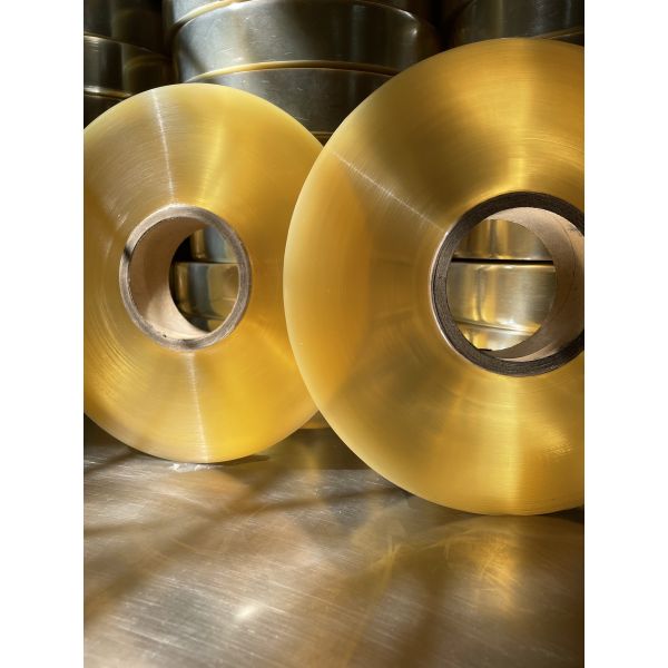 Buy Customized PVC Wrapping Film Brush Filament Wire Package Film Roll at wholesale prices