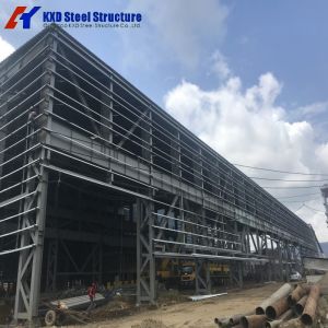 Prefabricated Industrial Factory Warehouse Metal Frame House Modular Steel