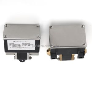 Single Setpoint Differential Pressure Water Flow Switch with Brass or 316LSS