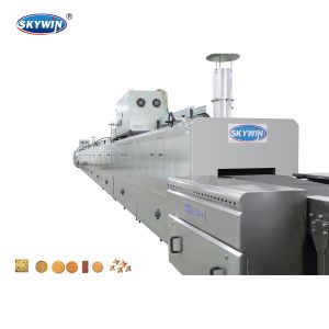 SIEMENS Motor 1200mm Food Bakery Equipment / Pita Bread Tunnel Oven