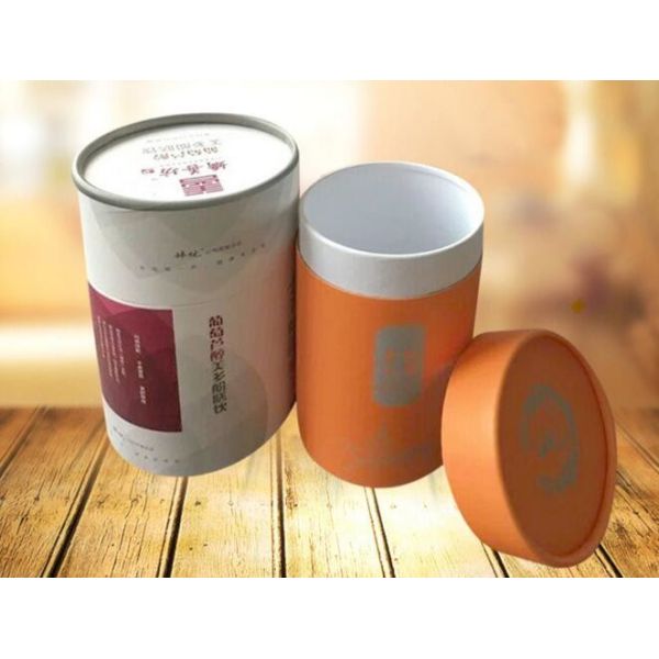 Customized Printing Cylinder Paper Tube Cardboard Packaging Boxes Round Paper