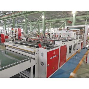 Gym Eco Friendly Plastic Bags Making Machine , 100PCS/Min Lamination Pouch