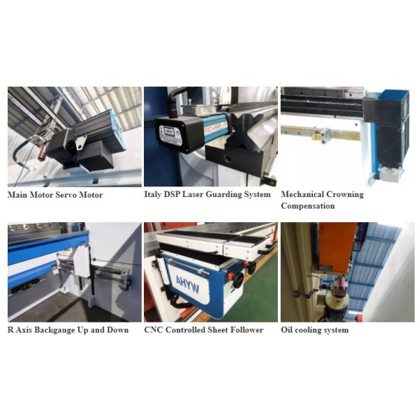 40 Ton Small Hydraulic Press Brake With DA66T 8+1 Axes