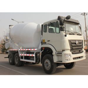 Quality Industrial Concrete Mixer Truck , Ready Mix Concrete Trailer RHD 6X4 for sale
