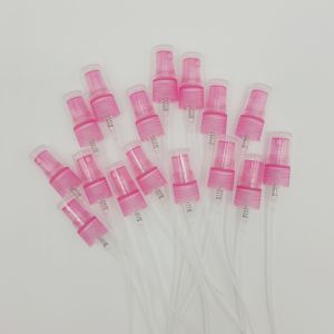 13/410 Closure Perfume Mini Mist Sprayer PP Ribbed Screw On Customized Color