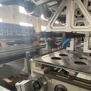 80mm Thickness Mattress Border Machine 10KW Automatic Quilting Machine