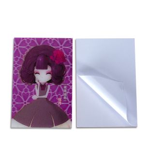 Wholesale Lenticular Anime Motion Sticker Waterproof Peeker Lenticular Anime Car
