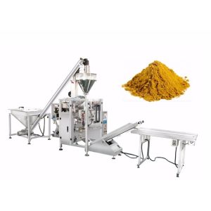 Vertical Form Fill Seal Packing Machine / Omron PLC Food Bag Former