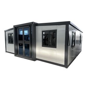 Quality Multi-function Steel Expandable Container Houses 2 3 Bedrooms Mobile Homes with Expandable Design for sale