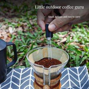 Modern Design Style HIGHWIN 58mm Bag Shape Steel Coffee Stirrer for Espresso Tea