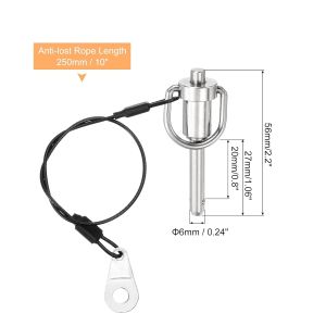 High Precision Durable Wear Resistant Quick Release Pin with Ball Lock for