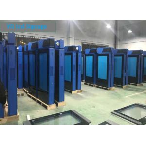 Waterproof Outdoor LCD Signage Totem Android WIFI Station 65″ Video Player 6ms