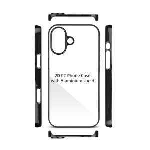 Iphone 16 Pro Phone Case For Sublimation Custom Printing 2D PC Blank Sublimation