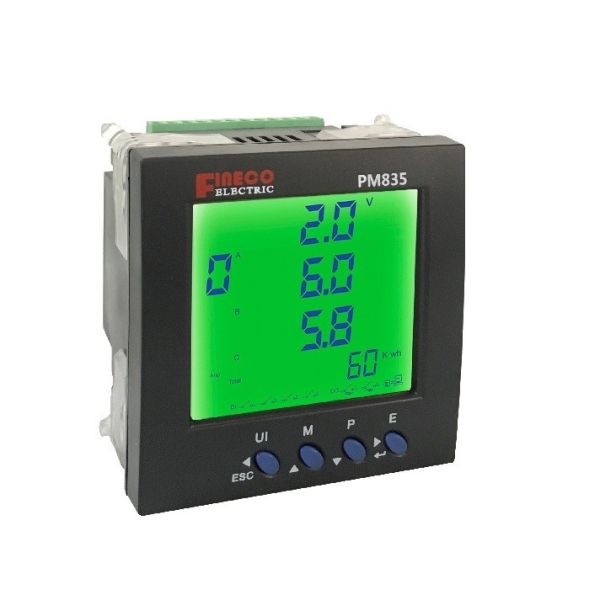 Buy CE Certified PM835 96*96mm AC Electric Digital Power Meter for Measuring Energy Range at wholesale prices