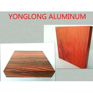 6063 T5 Wood Finish Aluminium Profiles High Durability / Aluminum Extrusion