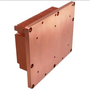 Industrial Skived Fin Heat Sink Manufacturing High Thermal Conductivity CE