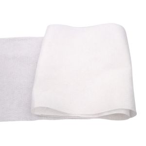 Soft Absorbent Pearl Spunlace Non Woven Fabric Recyclable Breathable