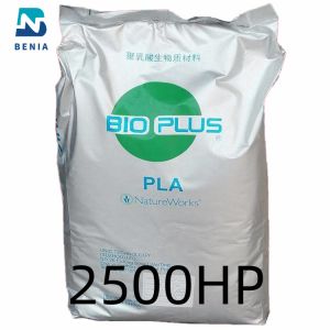 China Ingeo 2500HP PLA Biodegradable Material Plastic Pellets NatureWork on sale