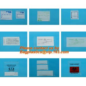 Custom Double Seal Plastic Bag /Double Track Plastic Zipper Bags, LDPE clear