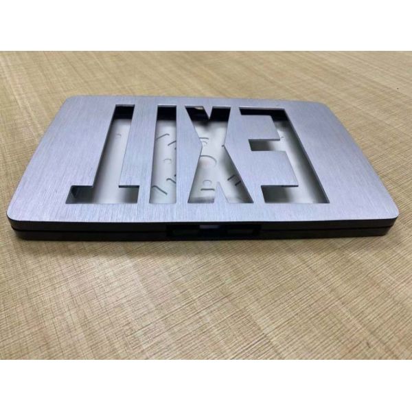 Black Die Casting Lighting Powder Coating A360 For LED Backboard