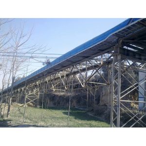 Quarry Coal Aggregates Rubber Belt Conveyor Machine
