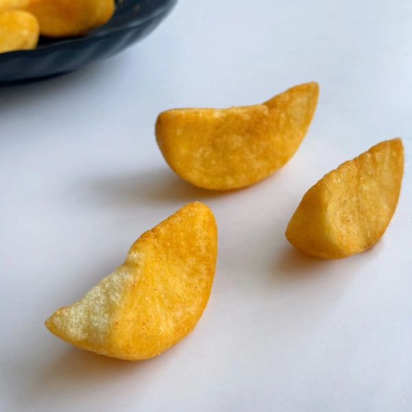 OEM Package Vacuum Fried Fruit & Vegetable Healthy Snack VF Dried Sweet Potato Cut