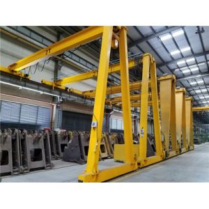 China 20T Electric Mobile Semi Gantry Crane With Single Leg For General Industry on sale