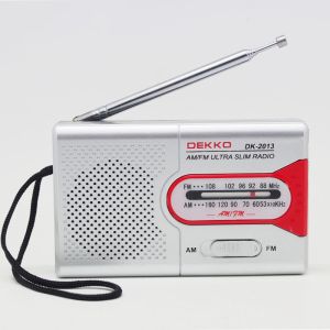 Pocket Radio Desktop Portable Easy To Operate Elderly Health Entertainment Radio Walkman AA Battery Radio AM/FM Dual-band