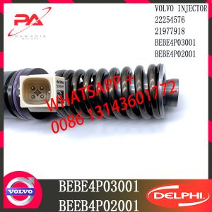 Common Rail Diesel Fuel Injector Assy 21977918 BEBE4P02001 BEBE4P03001 E3.27 For