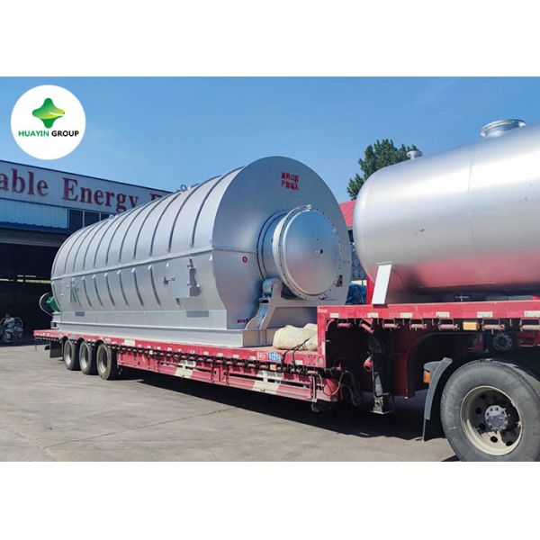 Buy CE ISO Waste Plastic To Fuel Machine 1 Tone Plastic Pyrolysis Plant at wholesale prices